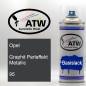 Preview: Opel, Graphit Perleffekt Metallic, 095: 400ml Sprühdose, von ATW Autoteile West.